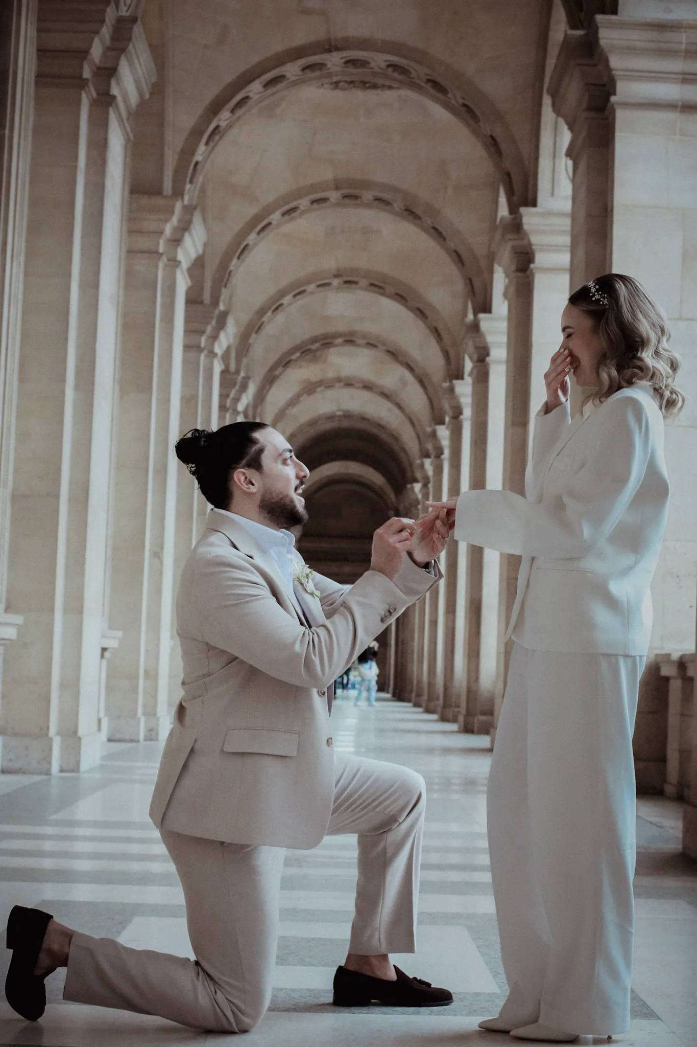Proposal Photography Paris - Romantic Marriage Proposal Photo Session by Melissa